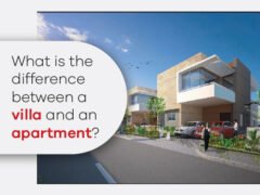 Difference between Villa and Apartment